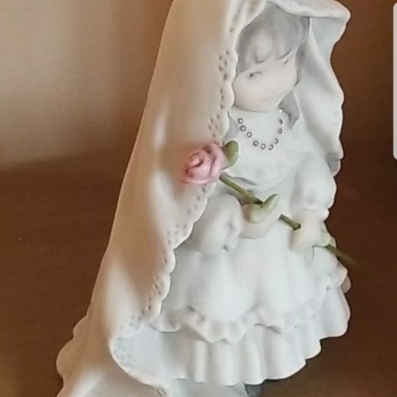 Pretty As A Picture "Promise Of Love" Bride Enesco Figurine 323764 Kim Anderson - Picture 4 of 11
